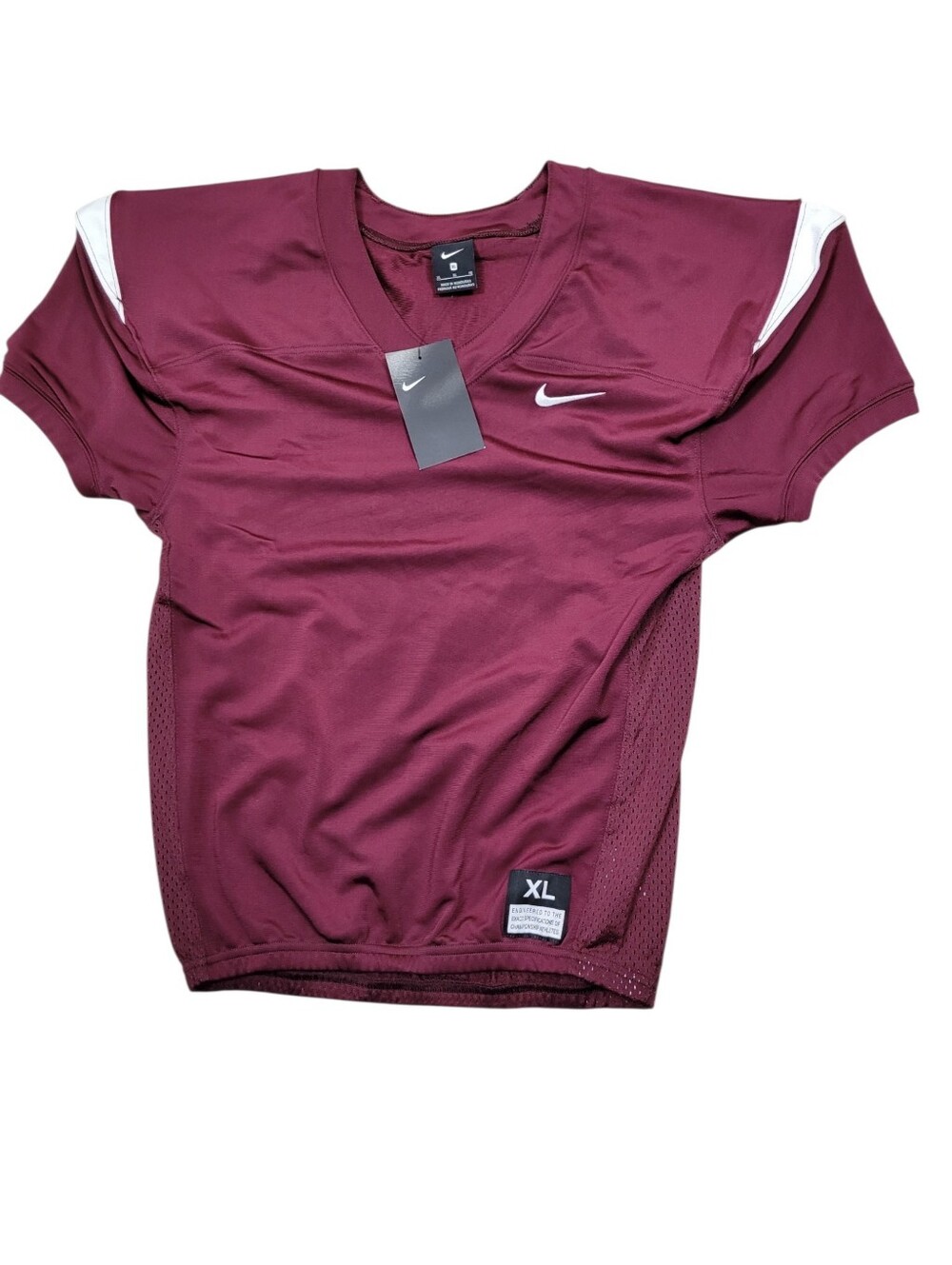 Brand New Nike Football Practice Jersey Red & White Size: XL